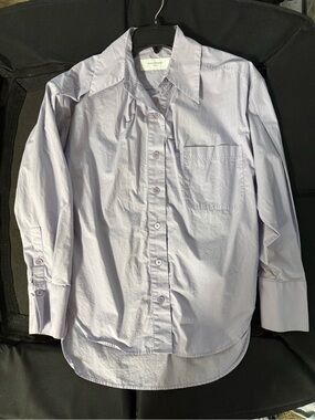 Equipment Lavender Button-Up Blouse